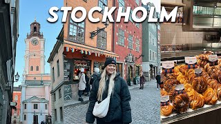 Exploring Stockholm vlog 🇸🇪 Trying Swedish Meatballs, Gamla stan, Paradox Museum &amp; Max burgers