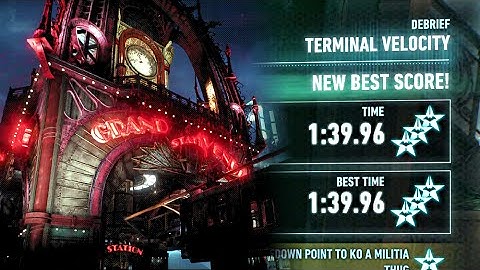 Batman Arkham Knight | AR Challenges · Predator - Terminal Velocity · 3 Stars 1:39.96
