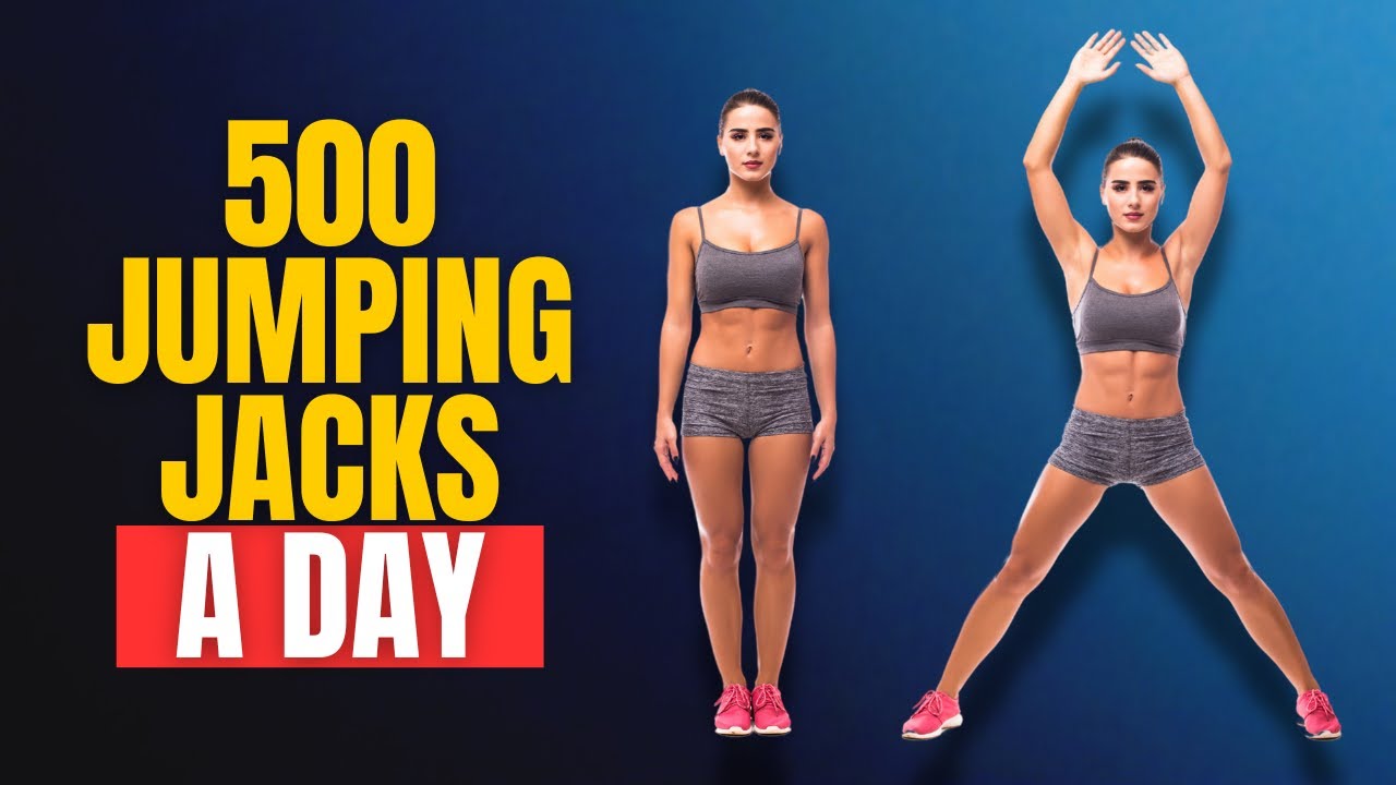 What Happens When You Do 500 Jumping Jacks Every Day | 30-Day Fitness