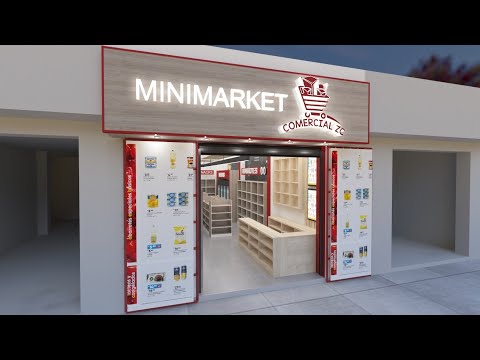 Video: Diseño moderno de venta minorista: instalación regional de madera de Francfort por Graft