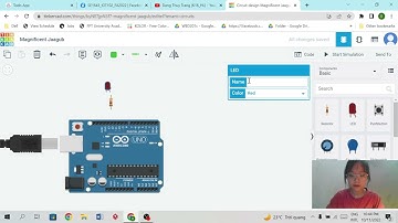 ( IOT102 - HE161804 - SE1643 - Đặng Thuỳ Trang ) Review Tinkercad  And Demo LedBLink - 10/11/2022