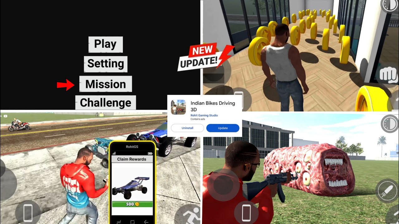 FINALLY NEW UPDATE ALL SECRET CODES? INDIAN BIKE DRIVING 3D NEW UPDATE 2025