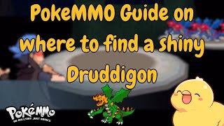 Pokemmo Guide On Where To Find A Shiny Druddigon