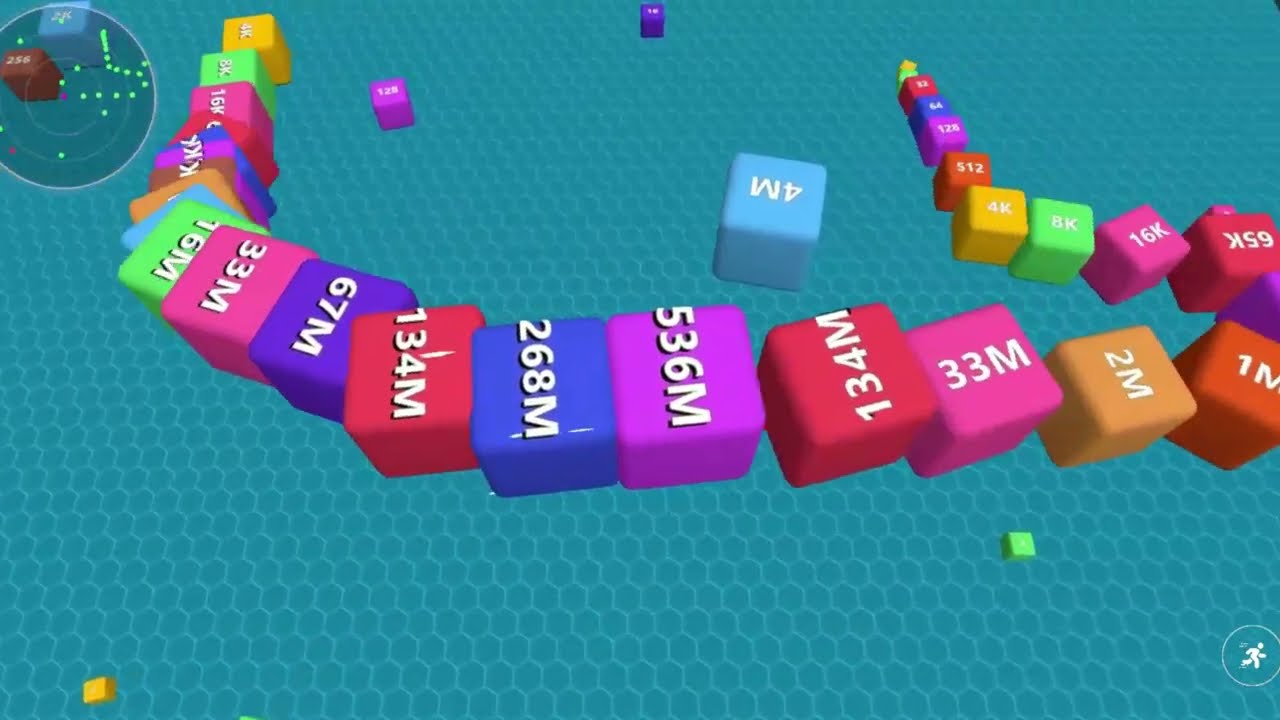 Can you master 2048 snake game ? || Number snake game 