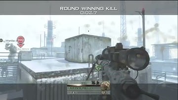 MW2 CRAZY 720 LADDERSTALL GWK TRICKSHOT ON SUB BASE!