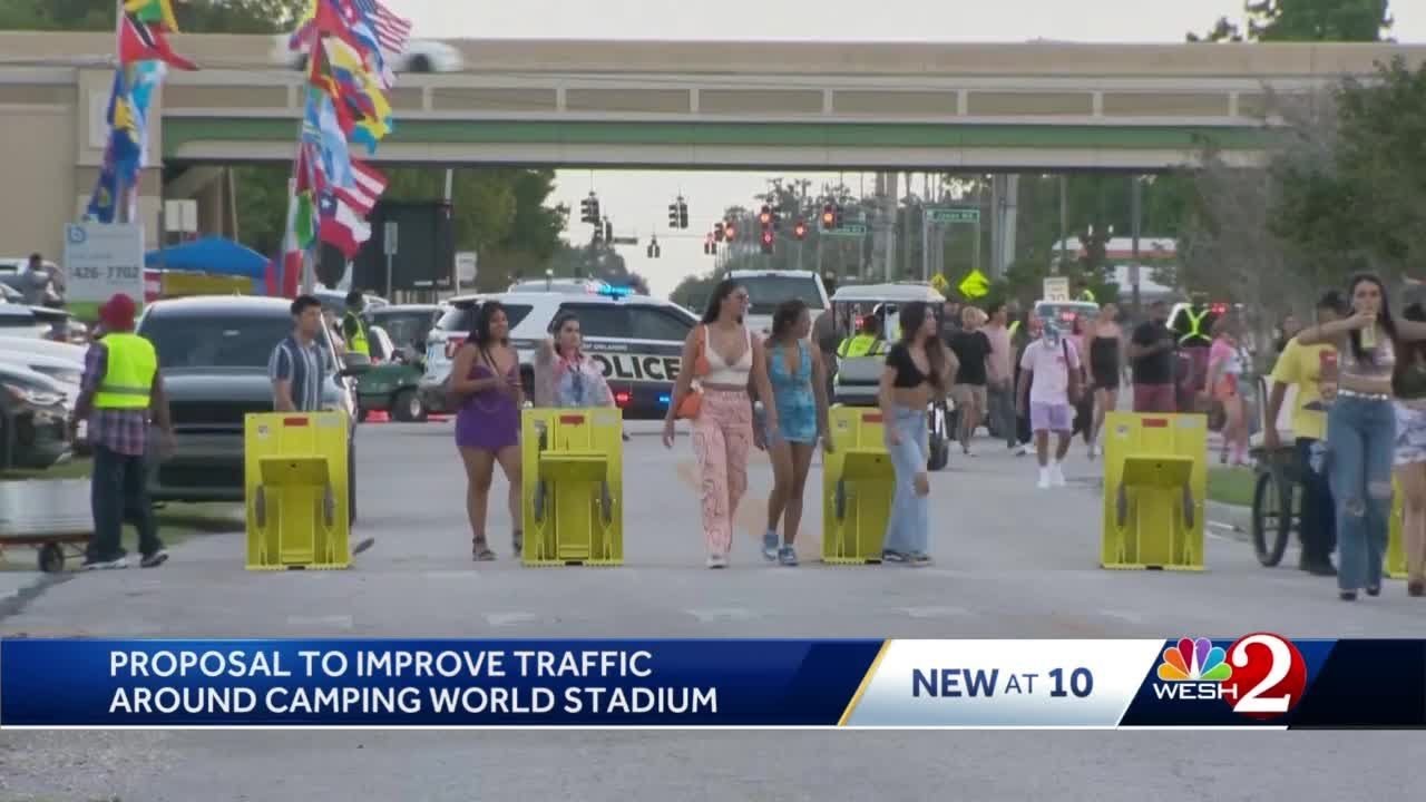 Can traffic be improved near Camping World Stadium? There's a new project
