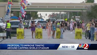 Can traffic be improved near Camping World Stadium There's a new project