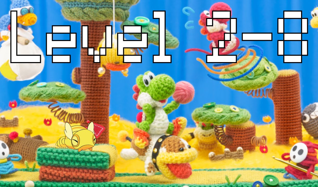 Yoshi's Wooly World - Level 2-8: Bunson the Hot Dog's Castle