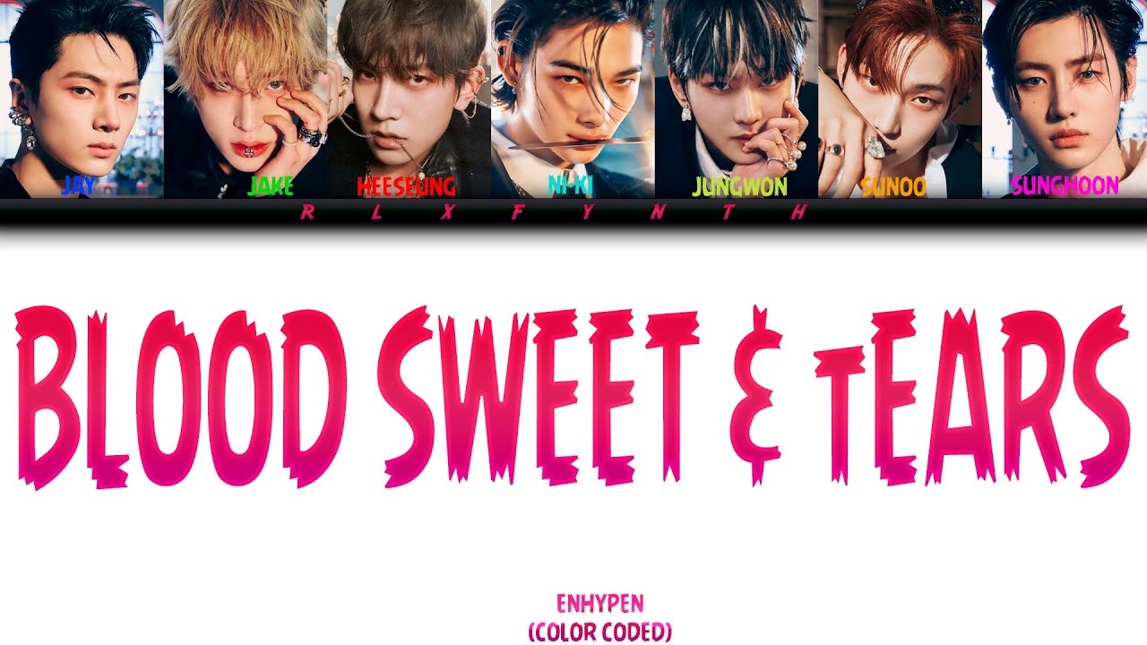 [AI COVER] HOW WOULD ENHYPEN SING "BLOOD SWEET & TEARS" BY BTS (COLOR CODED)