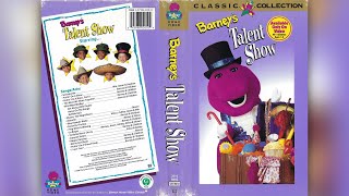 Barney's Talent Show [1996] - 1996 VHS Release (Canadian Release)