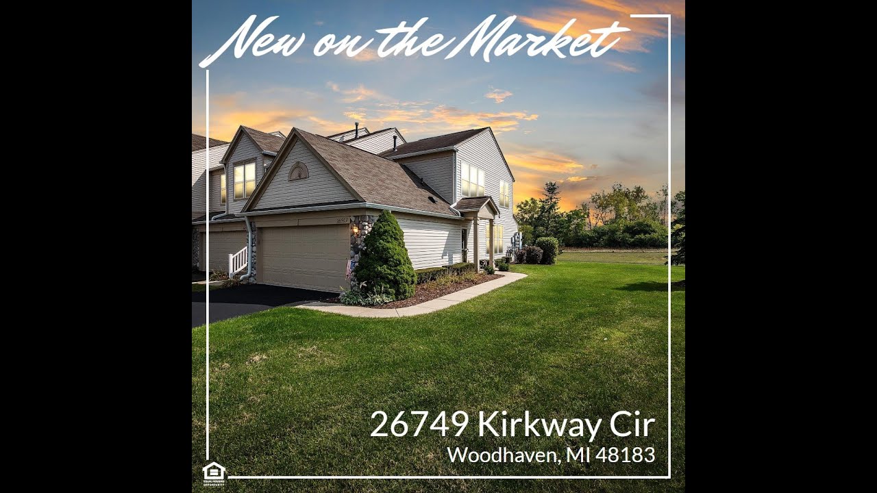 FOR SALE: 26749 Kirkway Circle Woodhaven Mi 48183
