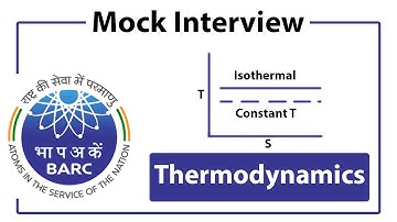 BARC Interview preparation for ME | Thermodynamics Mock Interview | Important Questions for BARC