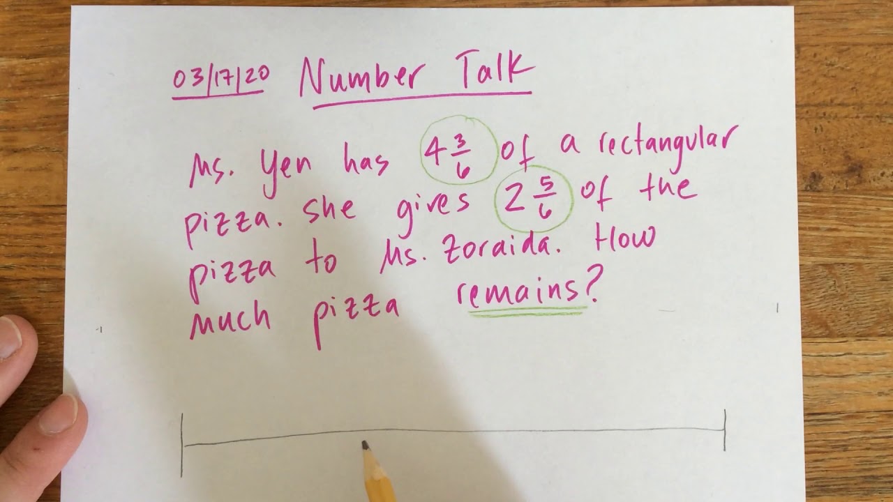 03/17/20 4th Grade Number Talk