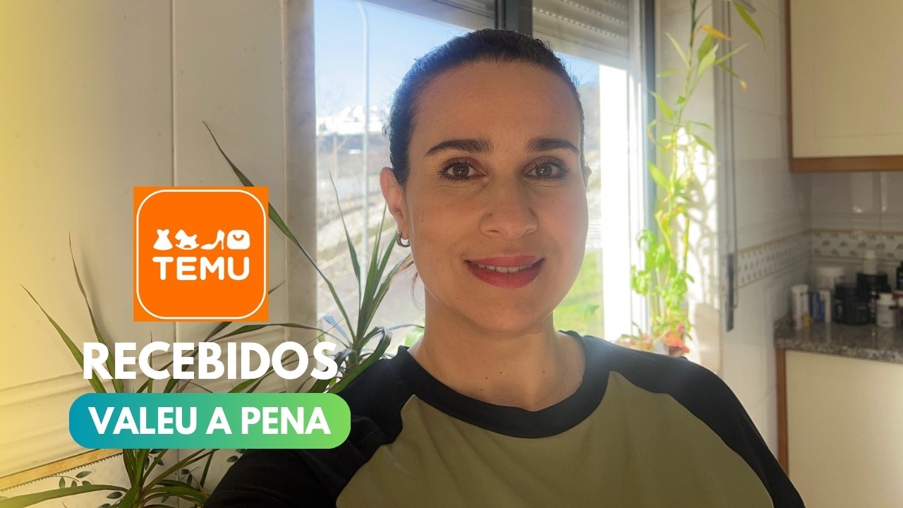 COMPRA na TEMU em PORTUGAL Me SURPREENDI