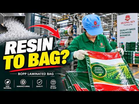 BOPP Laminated Bag Manufacturer Showing the Full Production Process | 9-Stage Factory Process