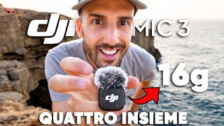 DJI MIC 3 da 99€ il MICROFONO più GENIALE di sempre
