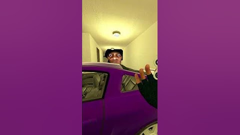 Auughh vs Cars chase me in Liminal Hotel Nextbots Gmod