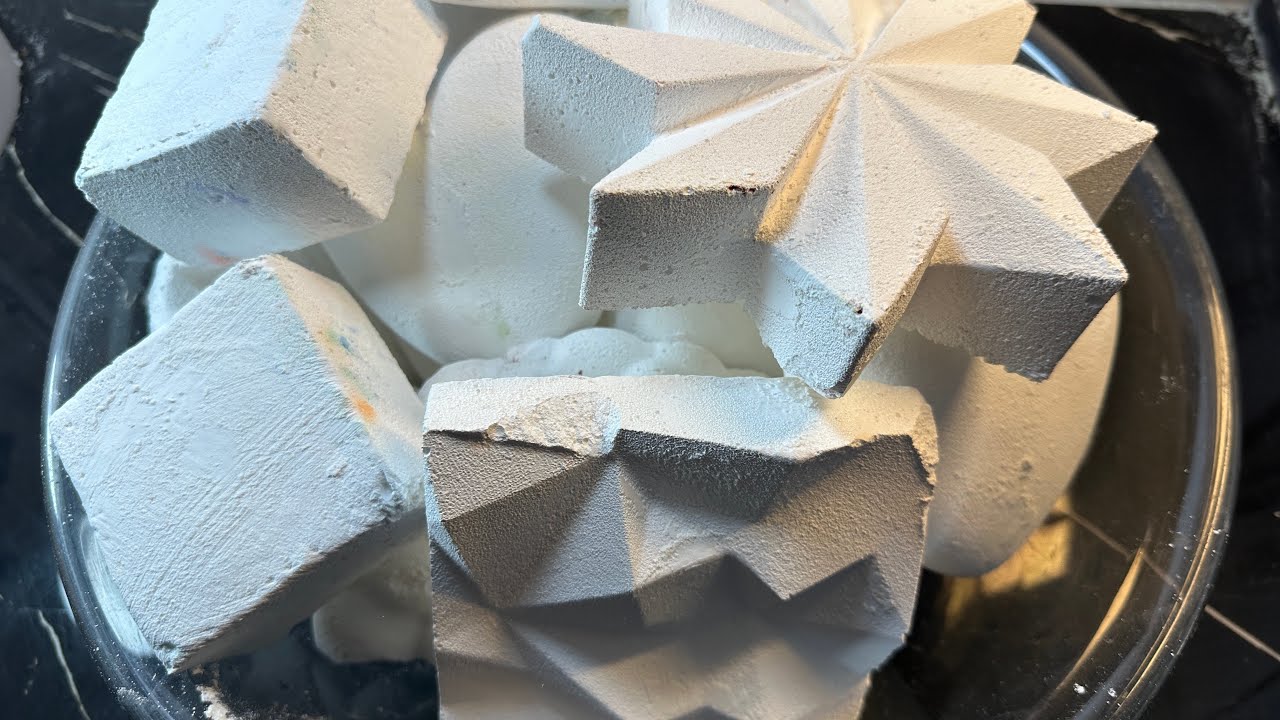 White crush on Clear Bucket | Satisfying