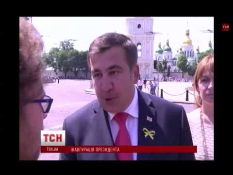 სიუჟეტი მიხეილ სააკაშვილზე უკრაინული ტელეკომპანია \"1+1\" ეთერში