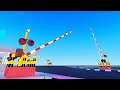 4 PALANG BOTAK?! PERLINTASAN KERETA API GAME ROBLOX
