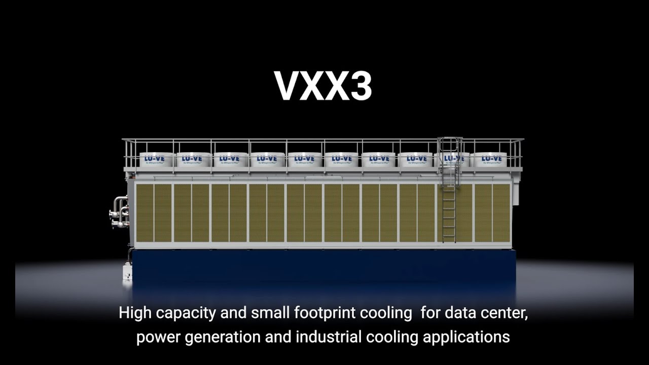 VXX3 - Industrial V-type dry coolers