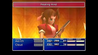 Aerith Limit Break Exhibition Final Fantasy Vii