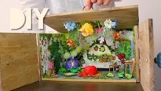 DIY☺【ジブリdollhouse】100均の材料でアリエッティ風のお部屋を作る【Ghibli Miniature】Arrietty's house