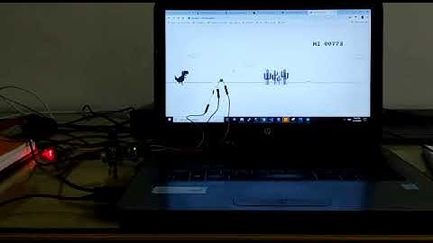 blue pill (stm32) dino player