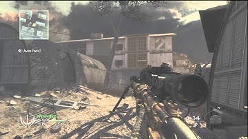 MW2 1v1- Scrapyard (Radar On)
