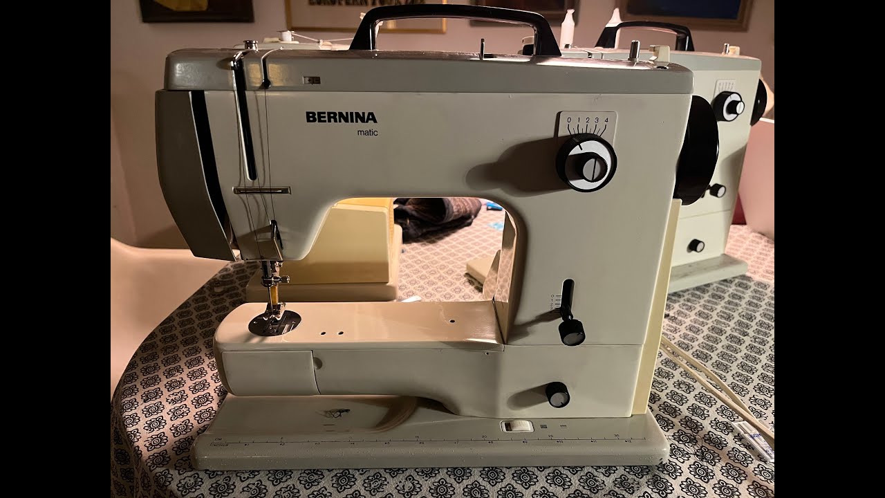 Replacing bobbin winder hub on a Bernina 810 sewing machine - YouTube
