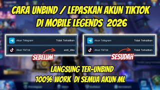 HOW TO UNBIND A TIKTOK ACCOUNT IN ML | HOW TO DISCONNECT THIRD-PARTY ML ACCOUNTS