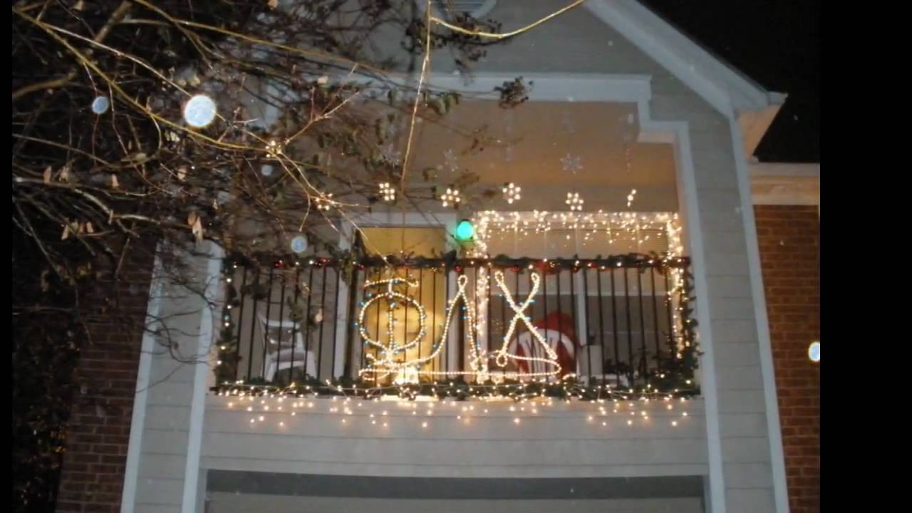 Balcony decorating contest 2009 jacob wood youtube