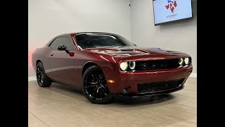 2018 DODGE CHALLENGER SXT PLUS - SUPER TRACK PAK - BLACK TOP - RWD 3.6L V6 COUPE - FOR SALE