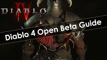 Diablo 4 Open Beta Guide & Details - How to get the Wolf Pet!!