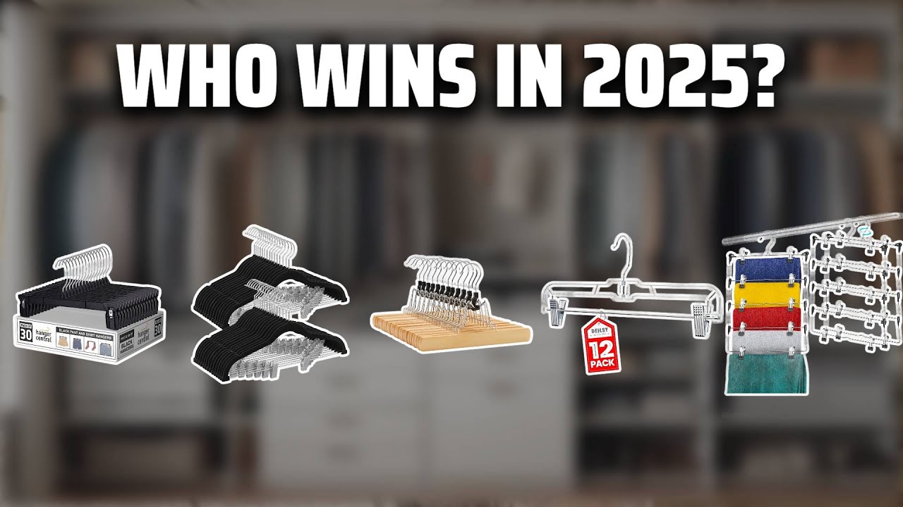 The Top 5 Best Pants Hangers in 2025 - Must Watch Before Buying!