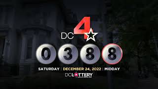 DC LOTTERY Midday 12/24/2022