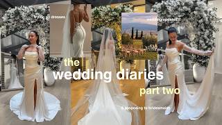 Trying On Wedding Dresses & Proposing To My Bridesmaids Wedding Diaries Part 2