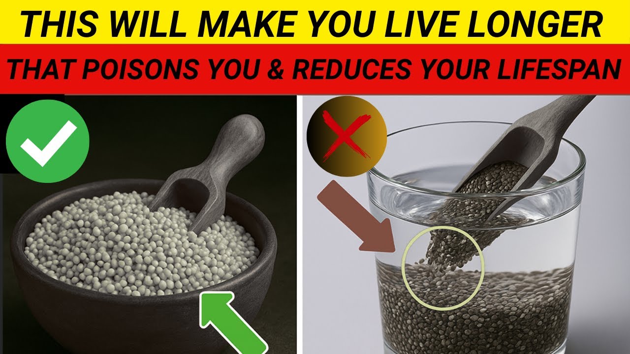 Over 60? 4 Seeds to AVOID & 4 to EAT Daily for Better Health