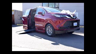 2022 Toyota Sienna LE AWD VMI NorthStar Power In-Floor Side Entry | Mobility of Denver
