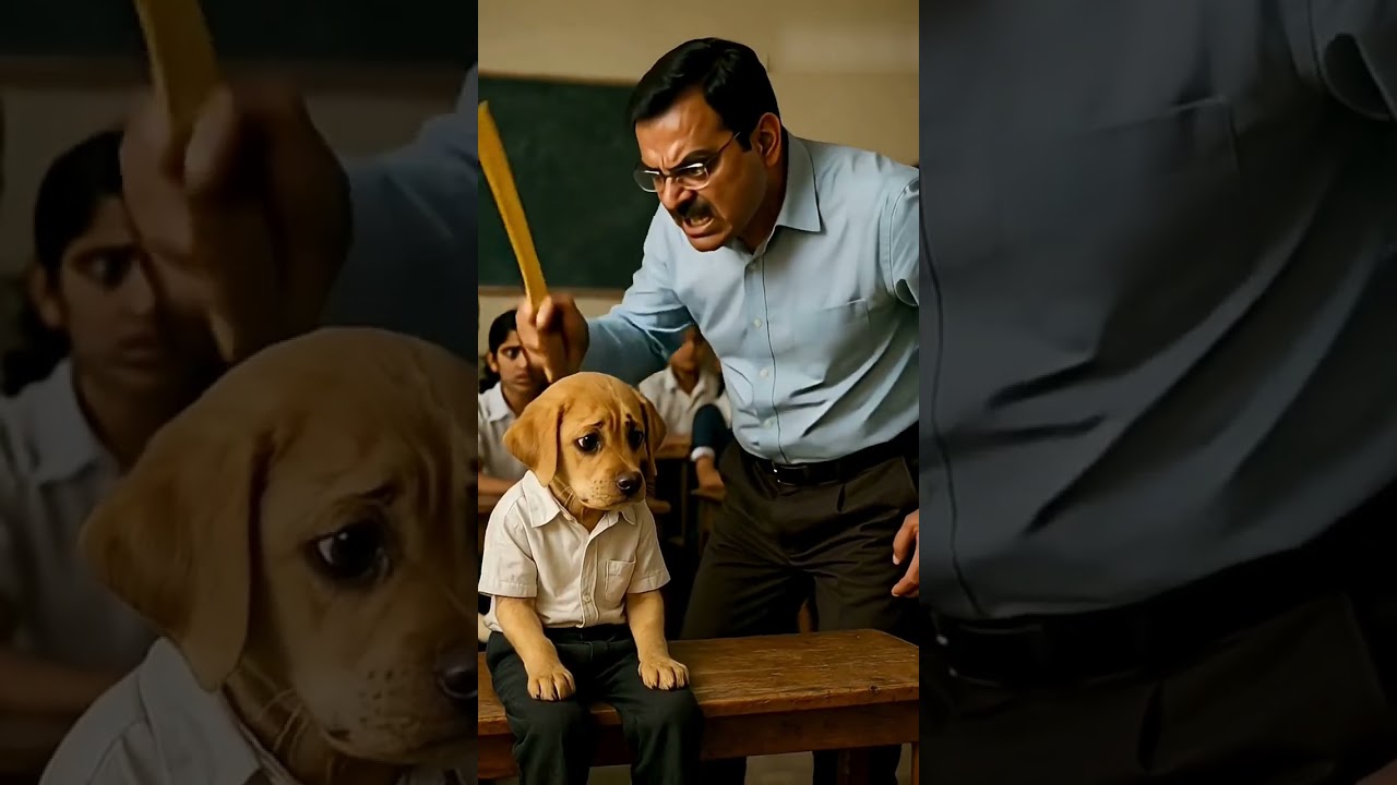 puppy ko teacher ne data 🥺🥲 
