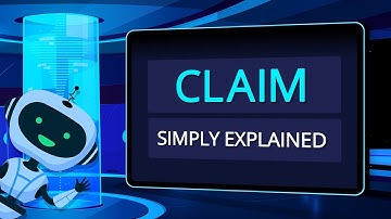 Cardano simply explained 📚 | Claim [English]