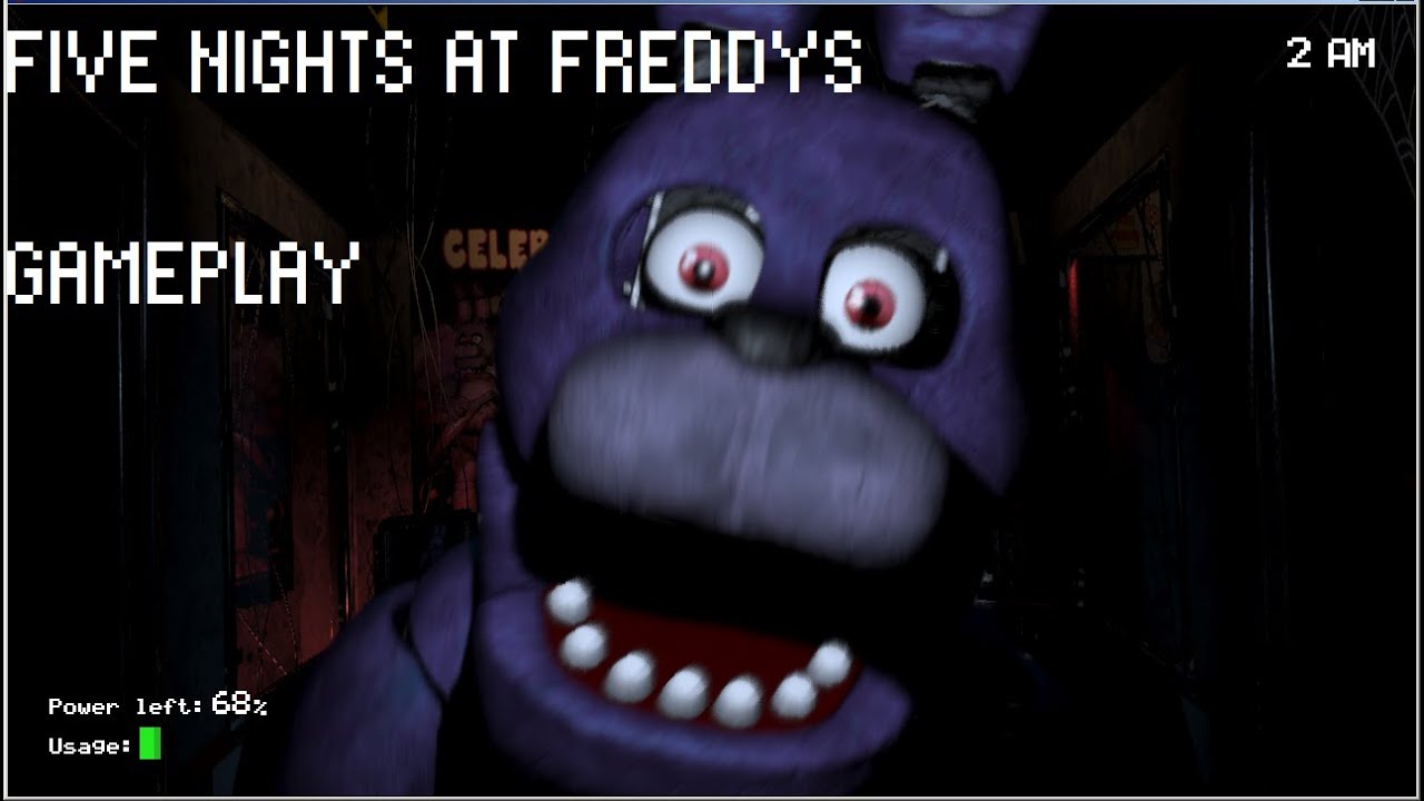 Five nights at Freddys Gameplay YouTube