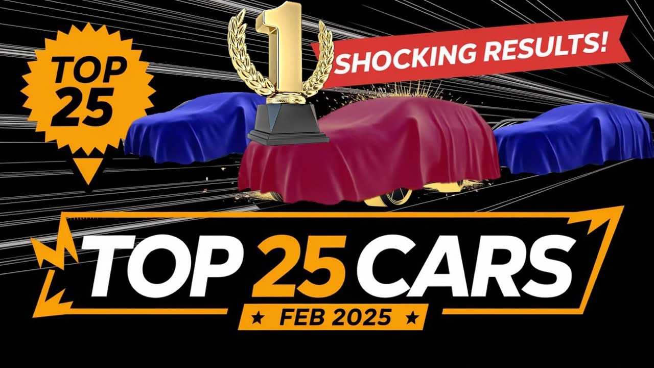 Top 25 Best selling cars 🚘 in February 2025 | doonViz 