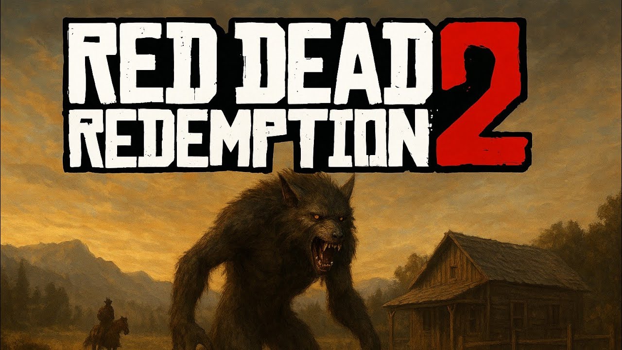 Red Dead Redemption 2  -  Encontrei um Lobisomem!!!!!!