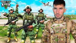 MILITARY TRAINING FOR MY LEVEL 1 FRIEND!! GTA 5 ONLINE Makigames screenshot 3