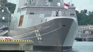 Formidable-class stealth frigate of the Republic of Singapore Navy RSS Intrepid (69)