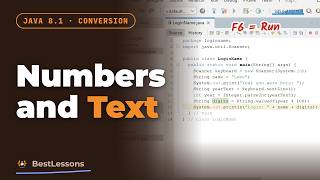 Full Java 8.1 - Numbers and Text: Integer.parseInt and String.valueOf News