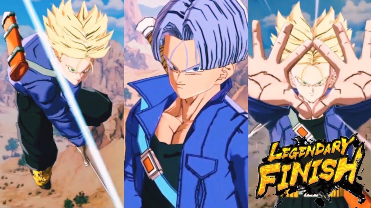 Dragon Ball Legends - Super Saiyan Trunks (Teen) Legendary Finish