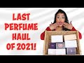 LAST MASSIVE PERFUME HAUL OF 2021! + BOXING DAY HAUL 2021 | INFO ON BOXING DAY SALE!