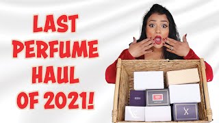 Last Massive Perfume Haul Of 2021  Boxing Day Haul 2021  Info On Boxing Day Sale